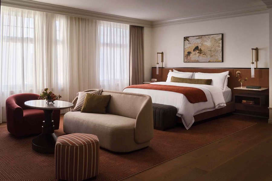 The Huntington Hotel — Guest room