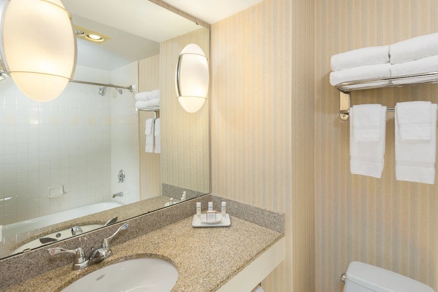 The Inn at Virginia Tech and Skelton Conference Center — Bathroom