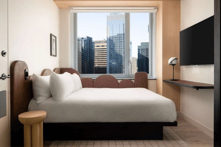 The Manhattan at Times Square Hotel New York City New York — Guest room