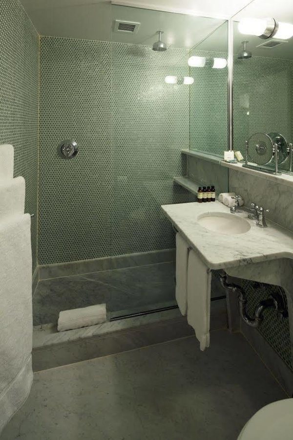 The Maritime Hotel New York City New York — Bathroom