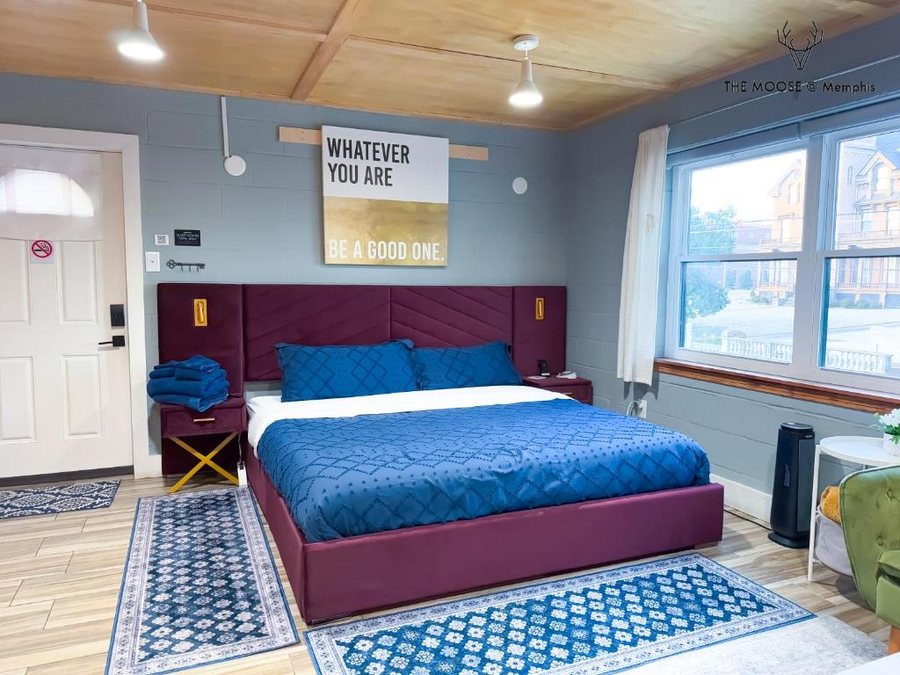 The Moose At Memphis Downtown Victorian Village — Guest room
