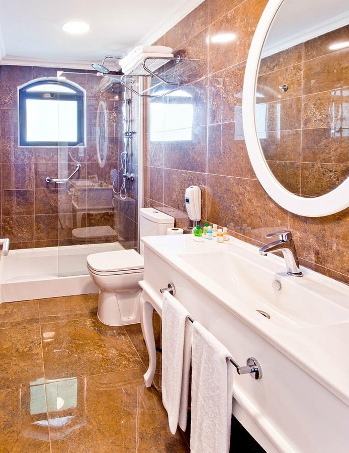 The Olive Tree Hotel — Bathroom