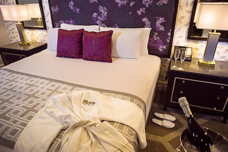The Orleans Hotel Casino Las Vegas Nevada — Guest room