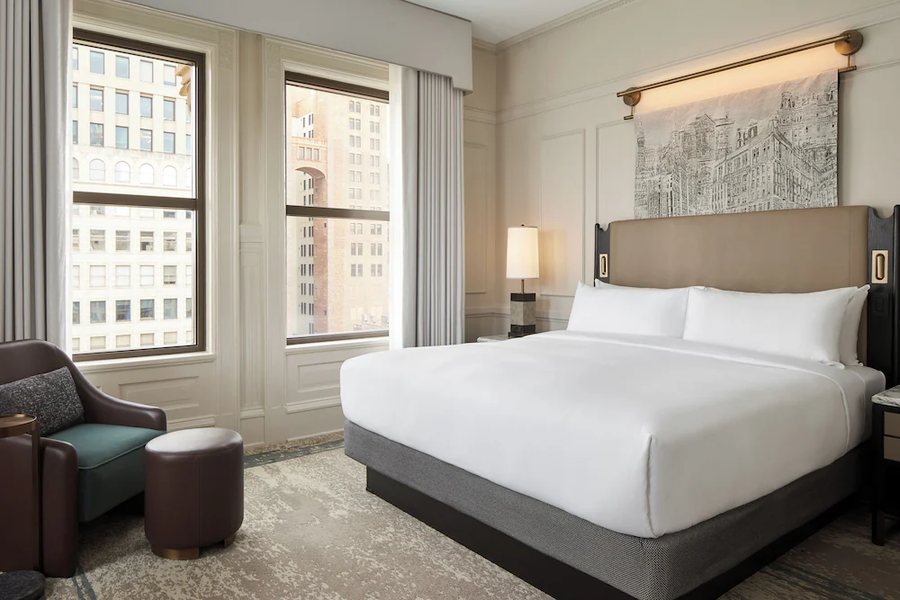 The Pfister Hotel — Guest room