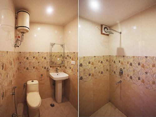 The PratiQ Luxe Paschim Vihar — Bathroom