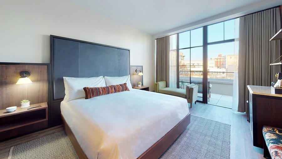 The Restoration Asheville Asheville North Carolina — Guest room