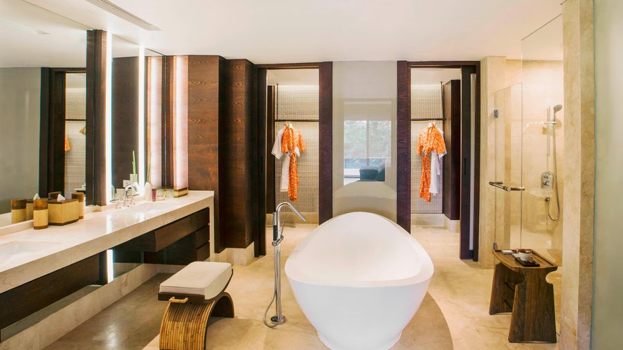 The Ritz Carlton Bali — Bathroom
