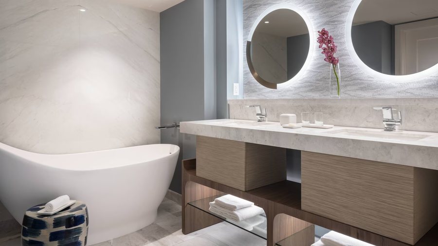 The Ritz Carlton Club St Thomas — Bathroom