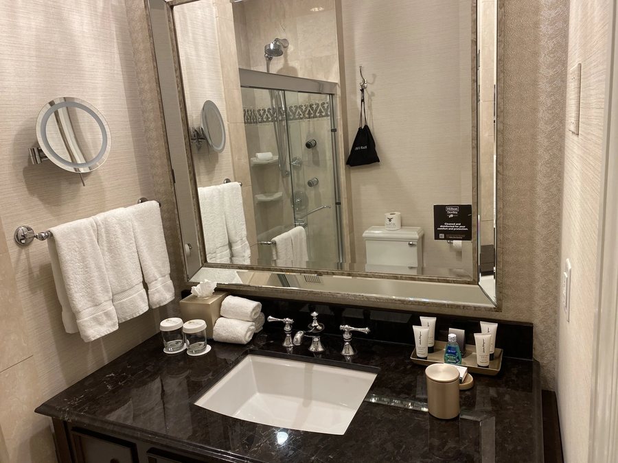 The Roosevelt New Orleans A Waldorf Astoria Hotel — Bathroom