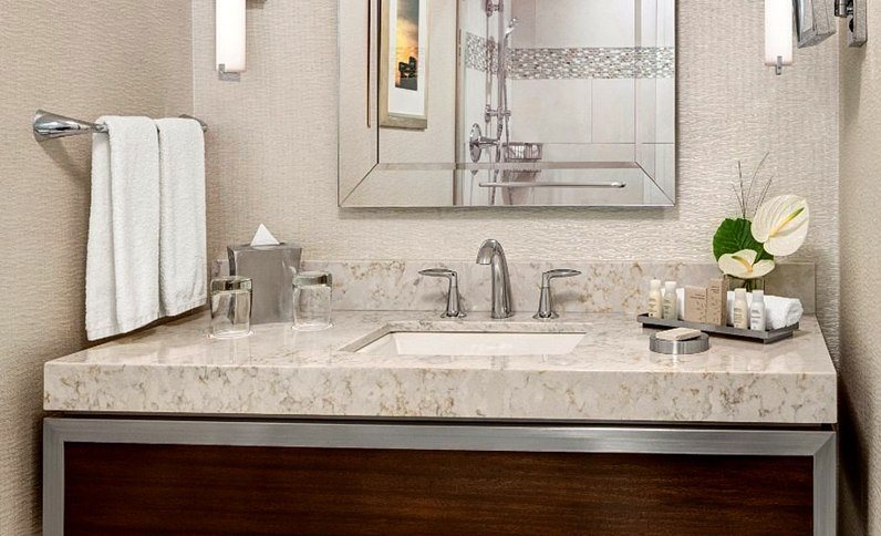 The Statler Hotel at Cornell University — Bathroom