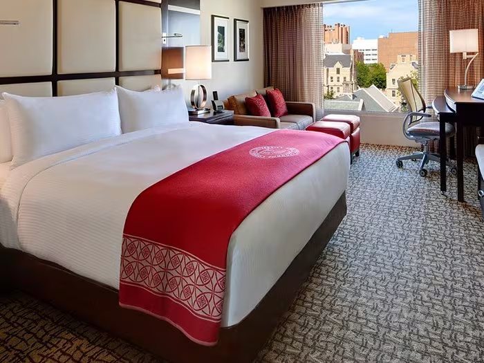 The Statler Hotel at Cornell University — Guest room