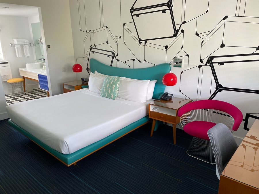 The Vagabond Hotel Miami Florida — Guest room