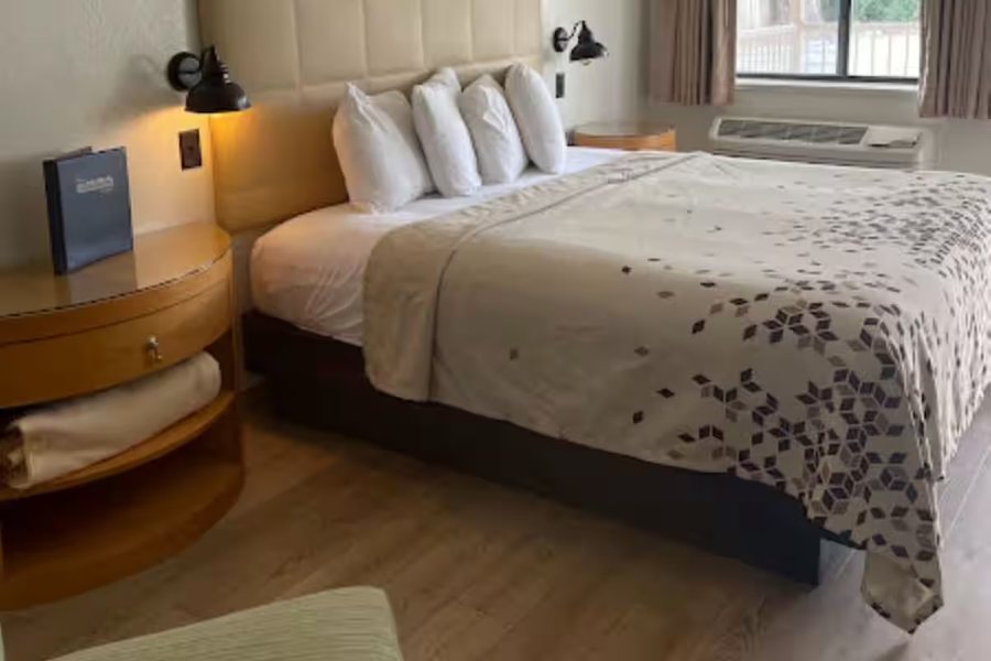 The Virginian Hotel — Guest room