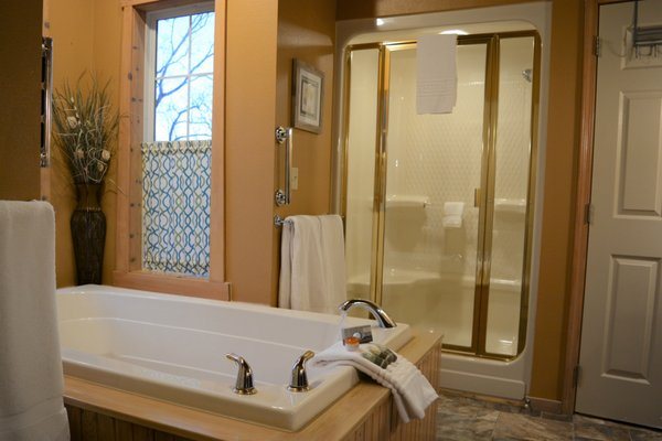 The Woods Cabins — Bathroom