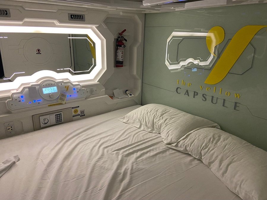 The Yellow Capsule — Guest room