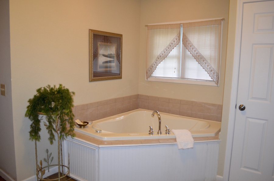 The Yellow House On Plott Creek Road — Bathroom