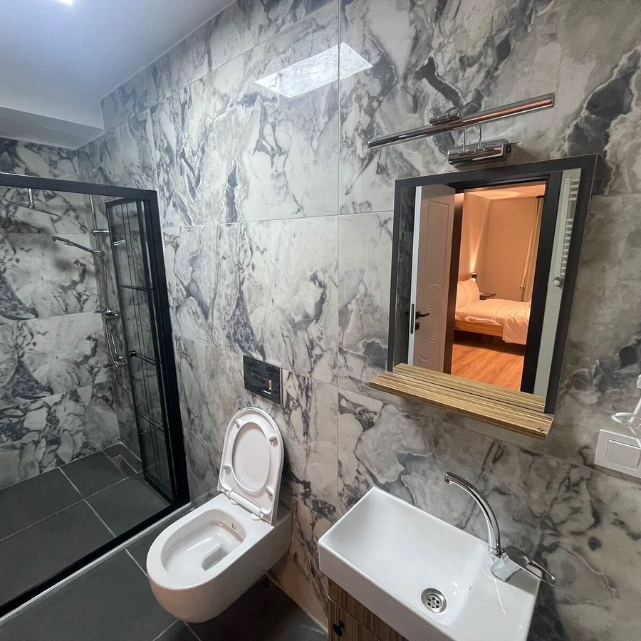 Three Apples Taksim Suites Istanbul — Bathroom
