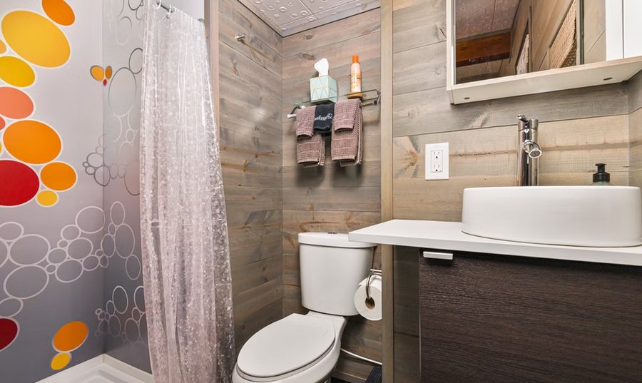 Tiny Digs Hotel Of Tiny Houses — Bathroom