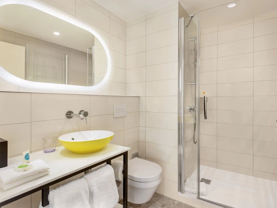 Touring Hotel — Bathroom