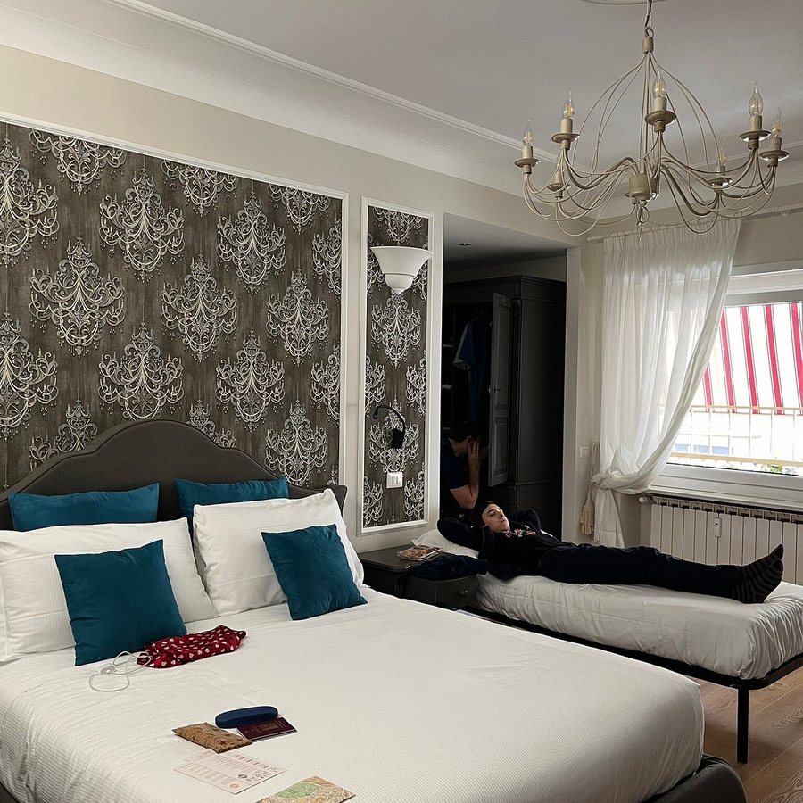 Trastevere Paper Suites — Guest room