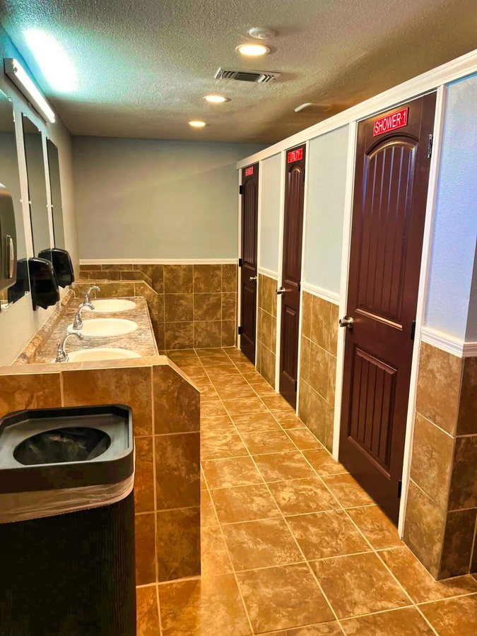 Travelers Campground — Bathroom