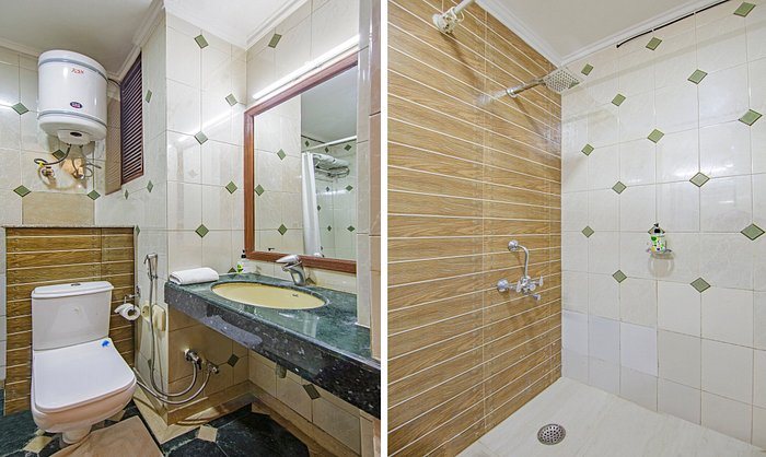 Treebo Corporate Park — Bathroom