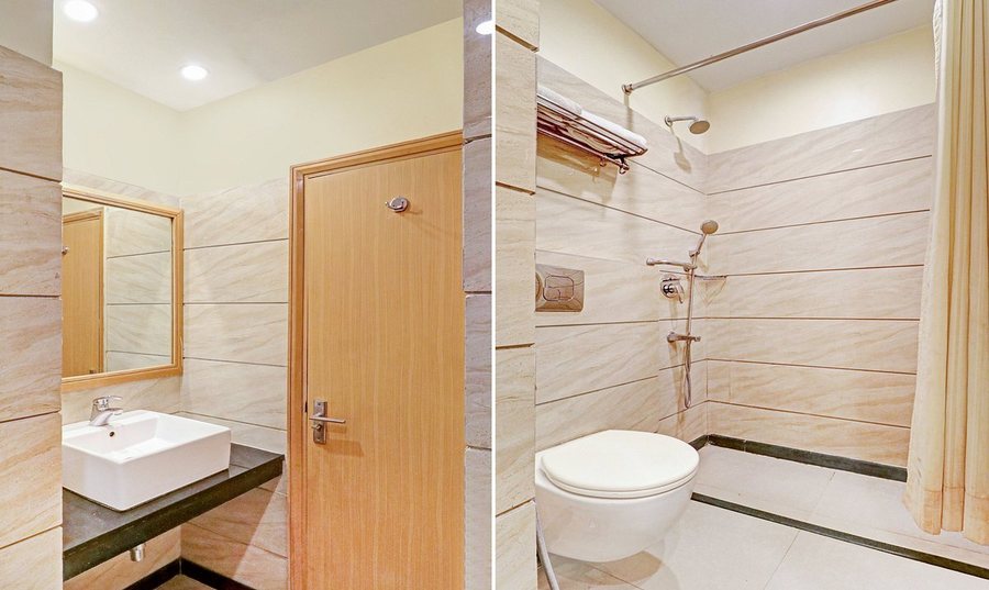 Treebo Galaxy Rooms — Bathroom