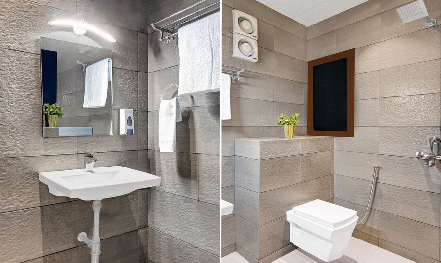 Treebo Prime Elight — Bathroom