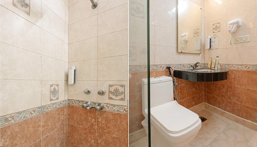 Treebo Trend Hotel Elite — Bathroom
