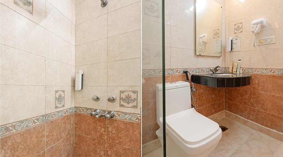 Treebo Trend Paras International — Bathroom