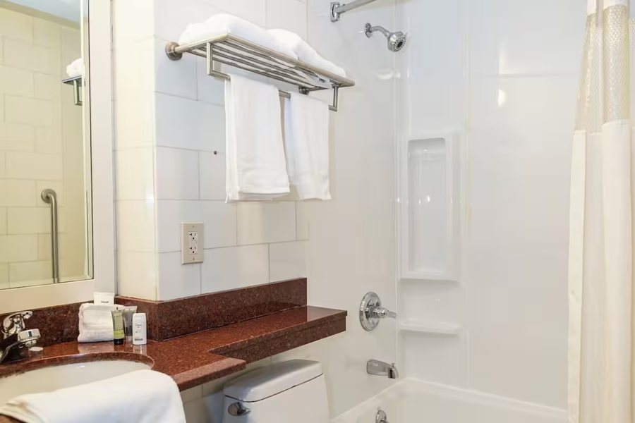 Tremont Hotel Bronx New York City New York — Bathroom
