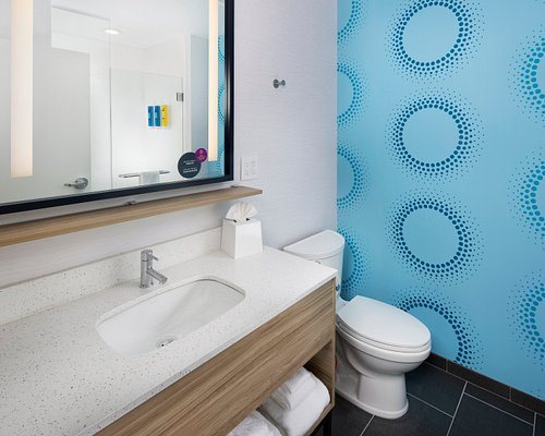 Tru by Hilton Ashburn One Loudoun — Bathroom