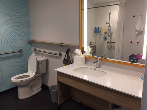 Tru by Hilton Portland Airport Area — Bathroom