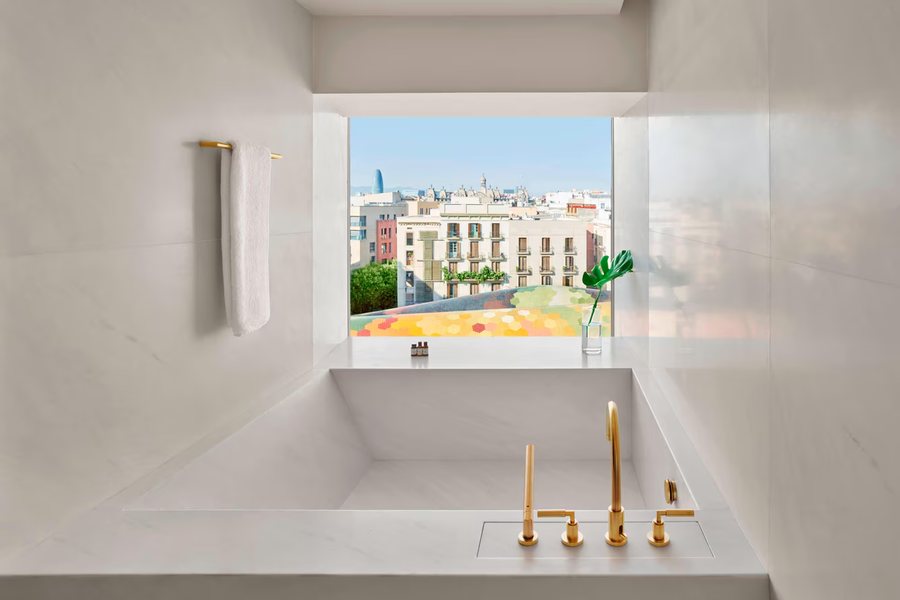 Umma Barcelona Bed Breakfast Boutique Barcelona Catalonia — Bathroom