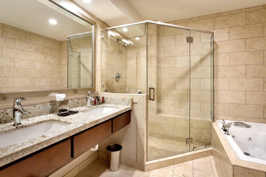 University Guest House Conference Center — Bathroom