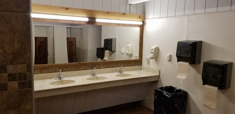 Volunteer Park Family Campground — Bathroom