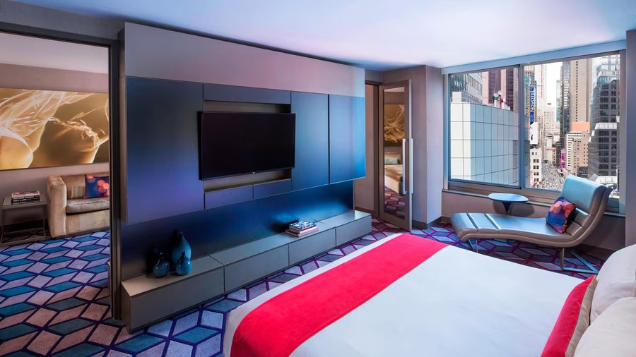 W New York Times Square New York City New York — Guest room