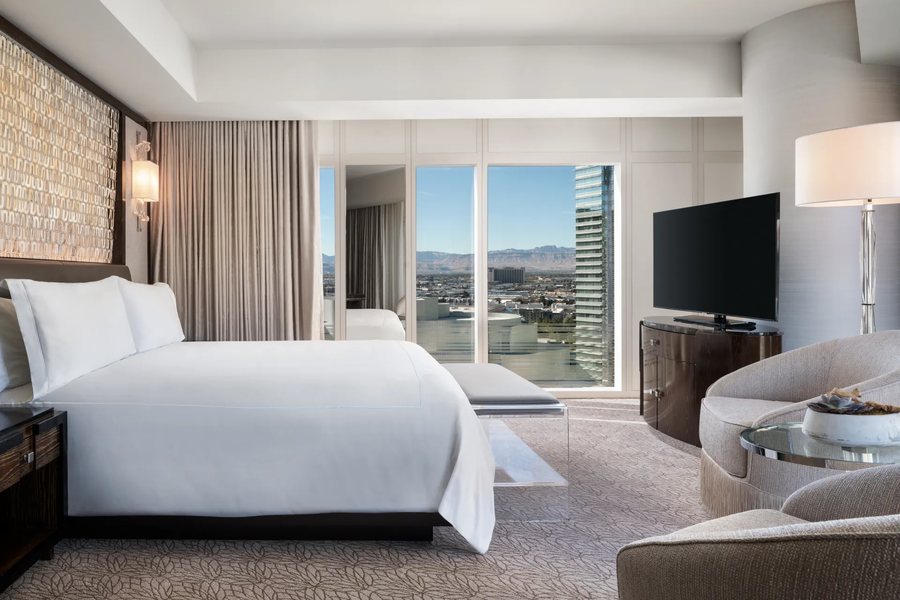 Waldorf Astoria Las Vegas Las Vegas Nevada — Guest room