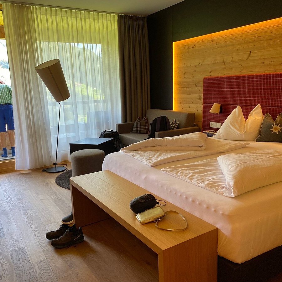 Walserberg Hotel — Guest room
