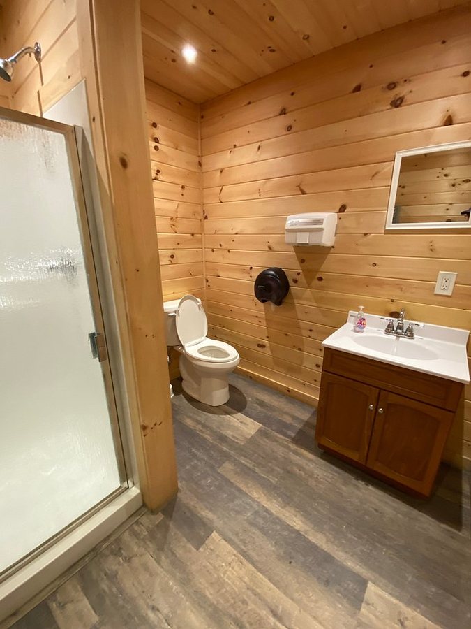 White Caps Campground — Bathroom