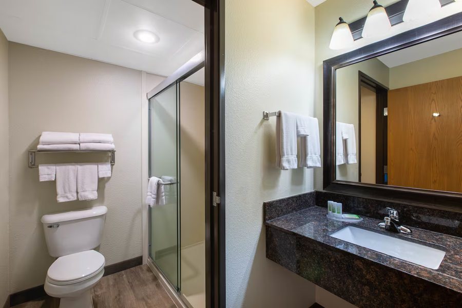Wild Goose Lodge Merrill Oregon — Bathroom