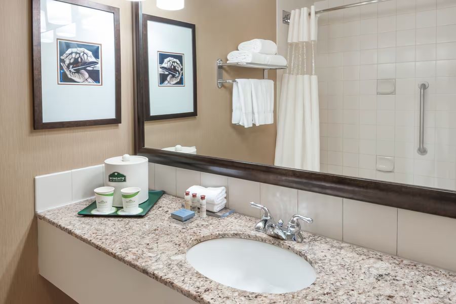 Wingate by Wyndham Altoona Downtown Medical Center — Bathroom