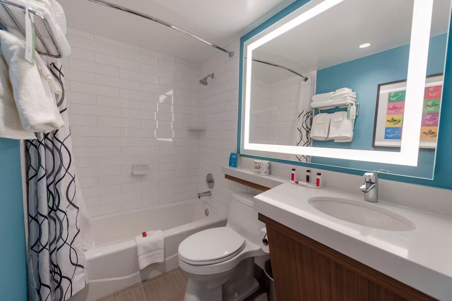 Wyndham Anaheim — Bathroom