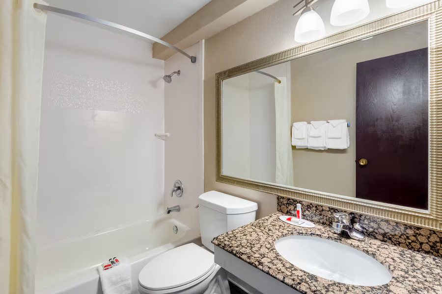Wyndham Rochester Downtown — Bathroom