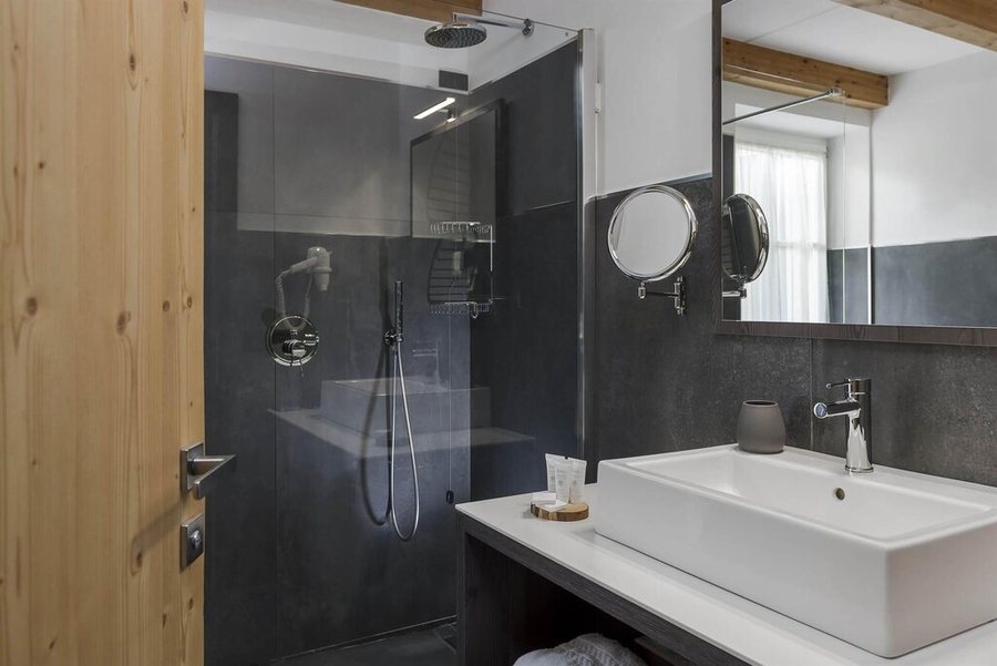 X Alp Hotel — Bathroom