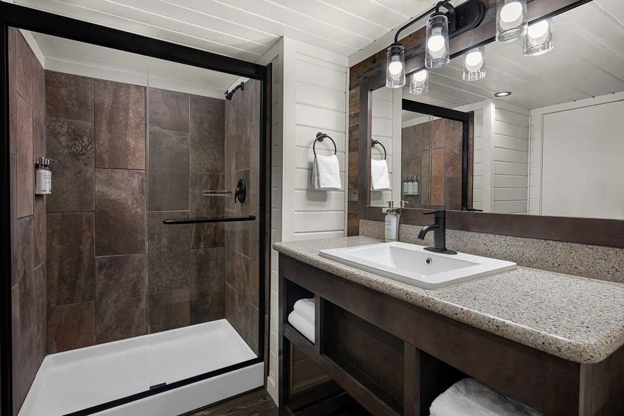Yogi Bear s Jellystone Park Of Estes — Bathroom