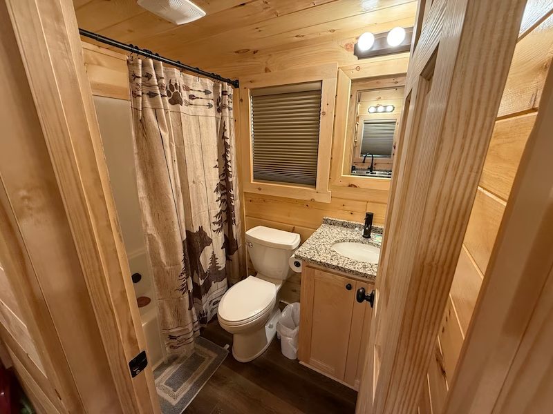 Zooland Family Campground — Bathroom