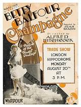 Champagne (1928) poster