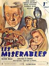 Les Misérables (1958) poster