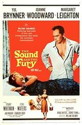 The Sound and the Fury (1959) poster